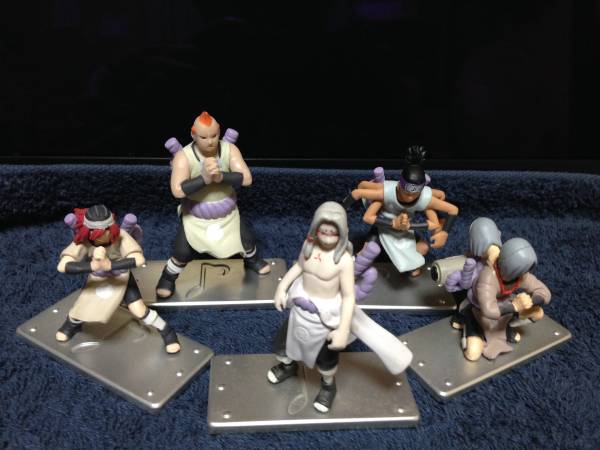 フィギュア ｎａｒｕｔｏ ナルト 忍形 音忍 5人衆 Naruto 売買されたオークション情報 Yahooの商品情報をアーカイブ公開 オークファン Aucfan Com