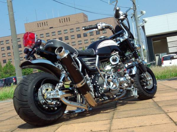 ☆フルカスタム 4Lモンキー☆ダックス シャリー 極太(51cc-125cc