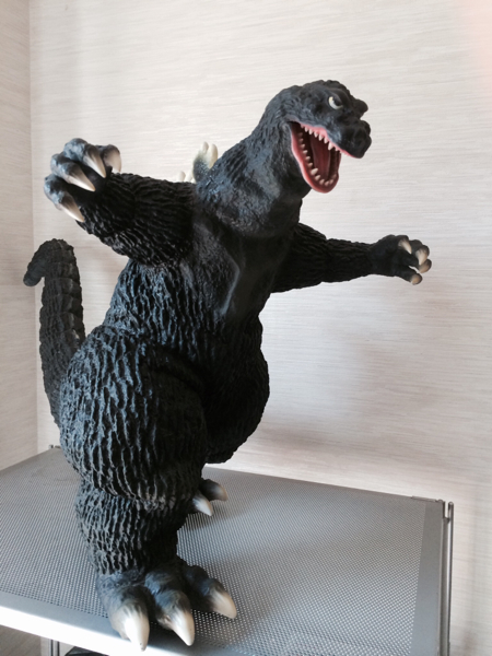 メガハウス 戯画 アートワークス キンゴジ ソフビ 完成品 ゴジラ