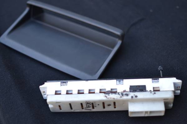 av2]RX-7 FC3S 時計 警告灯 インジケーターパネル クロック(マツダ用