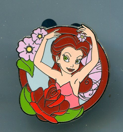 Usa 花を髪に飾る ロゼッタ ティンカーベル ピンバッジ ピーターパン 売買されたオークション情報 Yahooの商品情報をアーカイブ公開 オークファン Aucfan Com