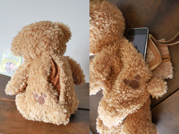 ダッフィー ぬいぐるみ リメイク お散歩 リュックサック 35(女性用