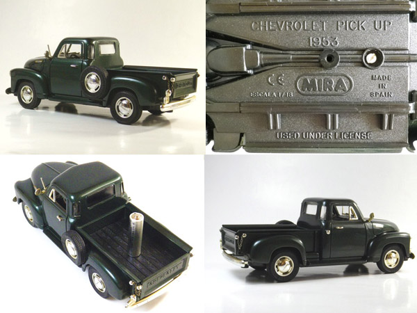 □MIRA_1953シボレー3100ピックアップトラック 1/18 USED□(乗用車