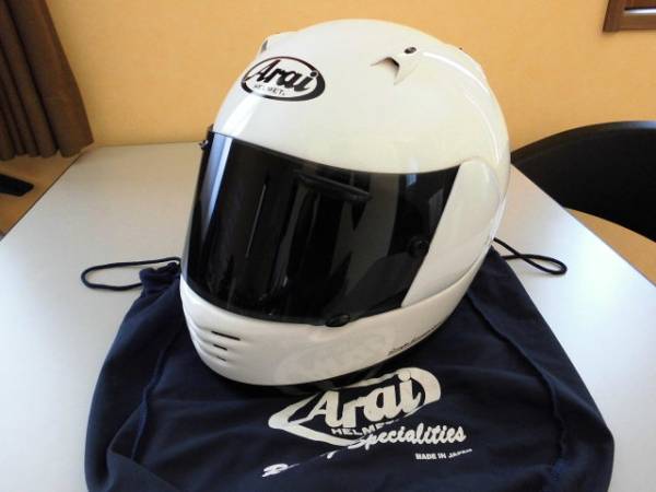 ☆ARAI RAPIDE M 57～58 白/美中古 アライ ラパイドM☆(Mサイズ)｜売買