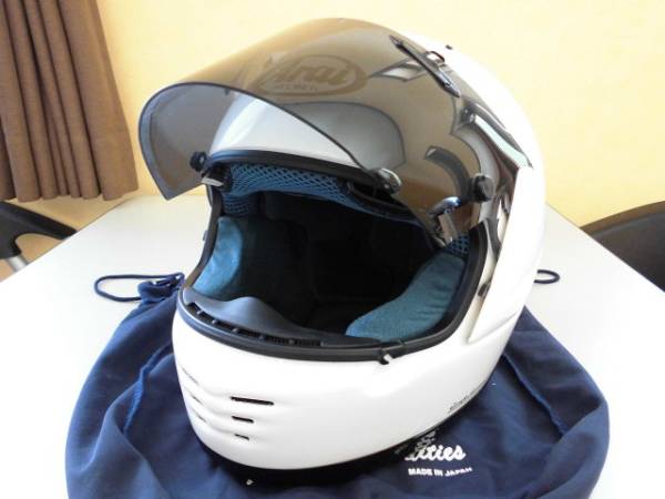 ☆ARAI RAPIDE M 57～58 白/美中古 アライ ラパイドM☆(Mサイズ)｜売買
