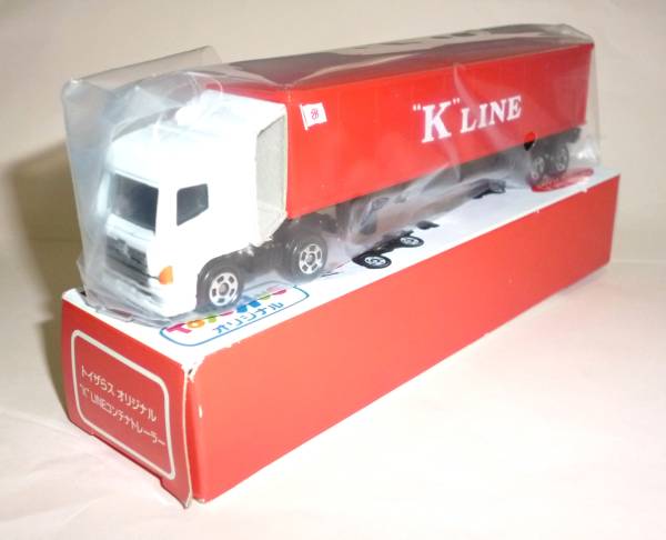 ロングトミカ トイザらス K LINE コンテナトレーラー トミカ開封動画