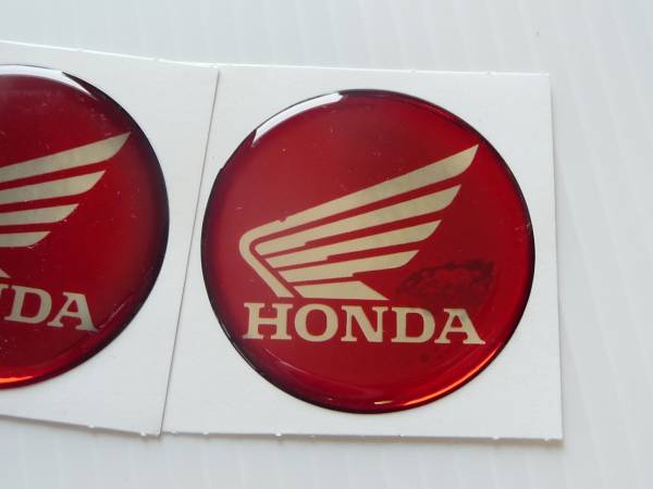 別注 ホンダ立体エンブレム ウイングマーク 赤色 交換無料