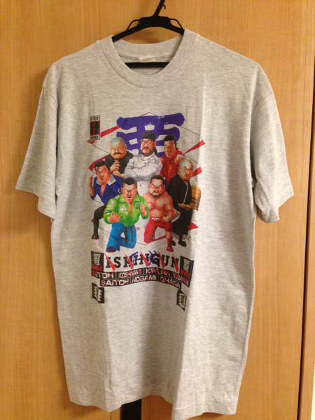 未使用品 新日本プロレス 平成維新軍 Tシャツ 越中 小原 後藤(格闘技