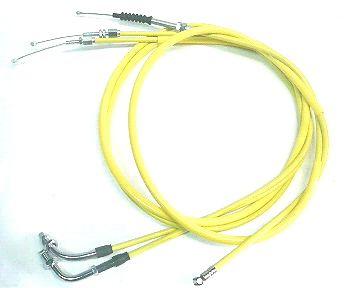 CB250T　CB400T　CB250N　CB400N　カラーワイヤーセットイエロー
