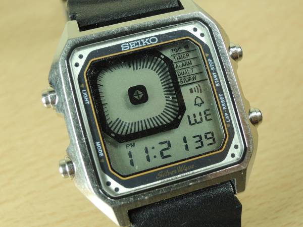 SEIKO セイコー デジボーグ G757-5030 デジタルシルバーウェーブ 