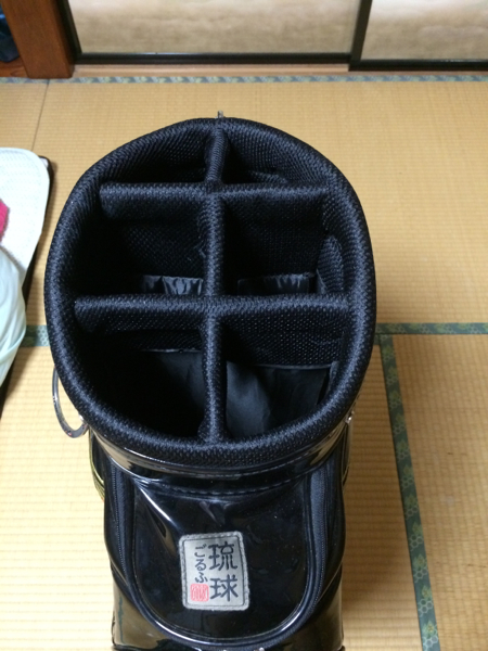 琉球ゴルフ ジパングスタジオ キャディバック美品(キャディバッグ