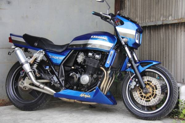カワサキ ZRX400 ブルーローソン カスタム 車検付き(251cc-400cc カワサキ ZRX400 ブルーローソン カスタム 車検付き(251cc-400cc