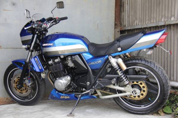 カワサキ ZRX400 ブルーローソン カスタム 車検付き(251cc-400cc