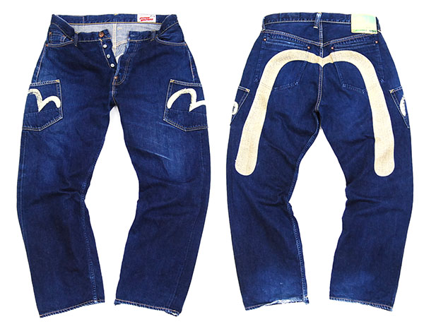 エヴィス EVISU x SIOTANI BROTHERS 大黒刺繍デニム 6ポケット38(W36 