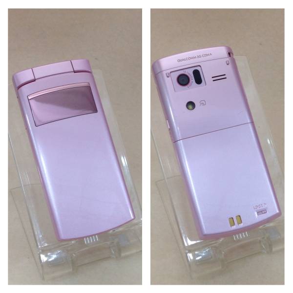 ☆中古美品☆ au ガラケー 富士通 F001 ピンク 本体のみ♪(au)｜売買