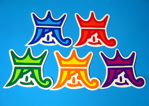 嵐王冠マーク手作りシールステッカー5枚セット うちわに小物に その他 売買されたオークション情報 Yahooの商品情報をアーカイブ公開 オークファン Aucfan Com