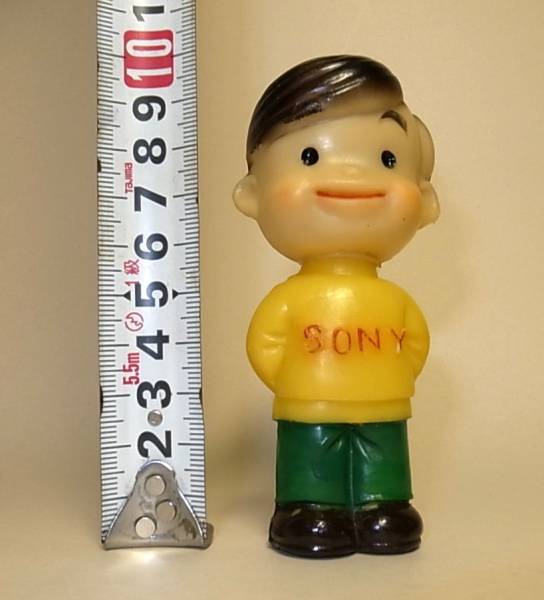 当時物 Sony Boy ソニー坊や ソフビ人形10cm.(キャラクター)｜売買され