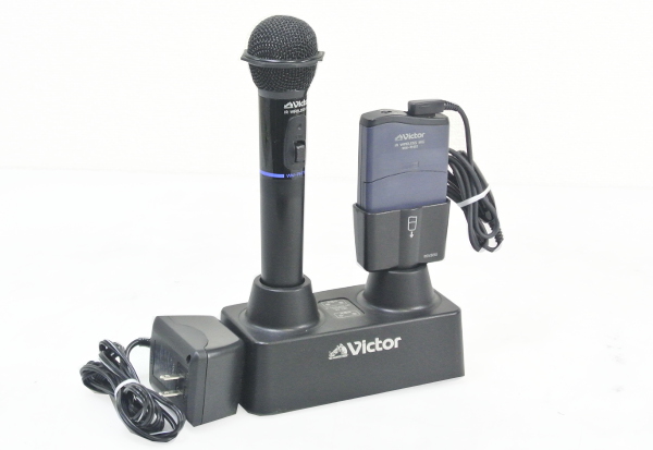 Victor ワイヤレスマイク WM-PH711 セット Victorワイヤレスマイク WM-PH711 + WM-PH81 + 充電器 セット
