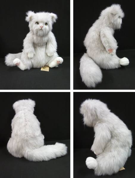 FA209 cuddly カドリー 白 猫 ぬいぐるみ(ネコ一般)｜売買された 