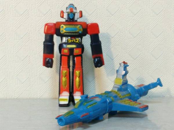 レア 当時物 ポピー 闘将ダイモス、ダイモビック ミニソフビ(ソフビ