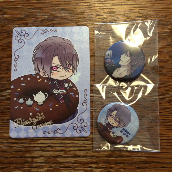 DIABOLIK LOVERS 逆巻レイジ 缶バッジ セット_1
