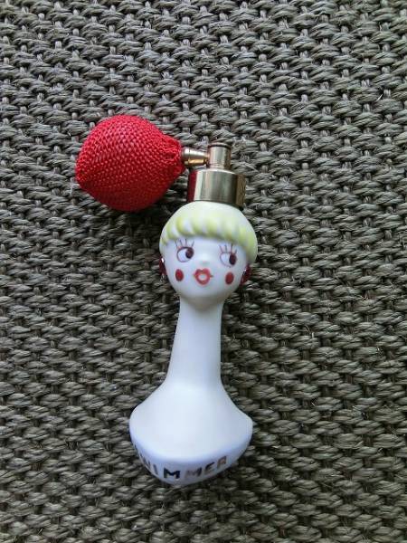 SWIMMER 香水瓶 赤ポンプ付き モダンガール 陶器製(バス)｜売買された 