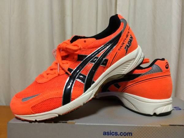 新品】asicsアシックスターサージャパン23.5cm オレンジ(23.5cm)｜売買 