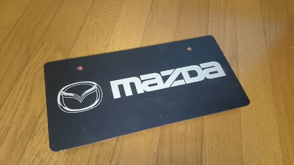 MAZDA マツダ 展示車用 ナンバープレート(マツダ)｜売買された 
