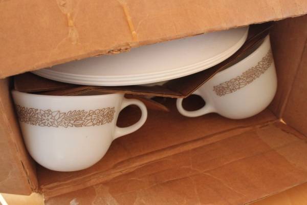 箱入 16Pセット! ■ パイレックス コレール ウッドランド