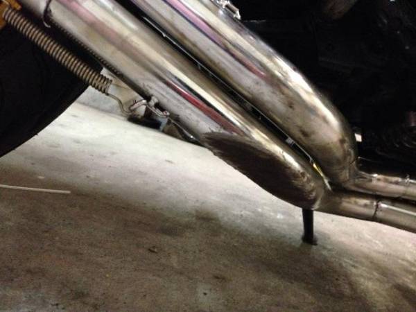 CBX400F 雷マフラー CBX CBR スネーク イカズチ(マフラー本体（社外