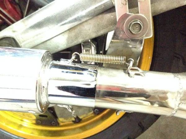 CBX400F 雷マフラー CBX CBR スネーク イカズチ(マフラー本体（社外