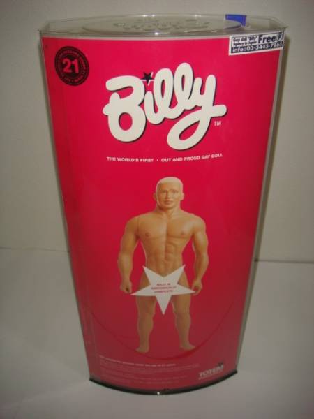 未使用 廃盤 希少 レア ゲイ BILLY DOLL ビリー サンタクロース その2 ビリーBILLYゲイフィギュア レザー革新品未開封品(一般