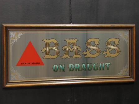 ビンテージパブミラー BASS （バスペールエール） PM-0181