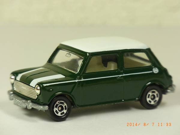 ◇トミカ赤箱88-2ローバー ミニクーパータイプ◇ボンネット帯(乗用車