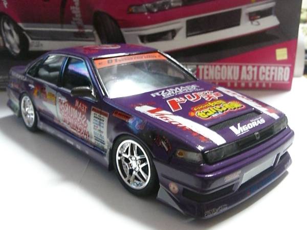 A31 セフィーロ ドリフト侍仕様 1/24アオシマ(完成品)｜売買された