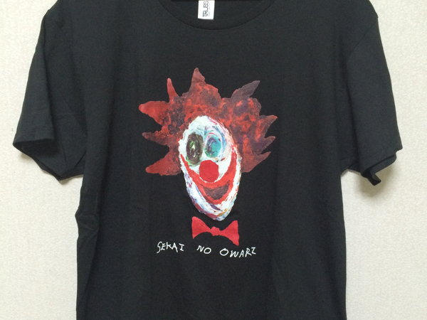 SEKAI NO OWARI 深瀬デザイン DJ LOVE Tシャツ グッズ(タレントグッズ