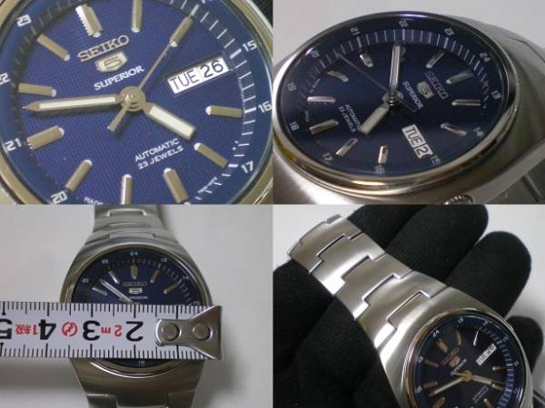 SEIKO セイコー5 スーペリア SNZ435J1 自動巻 展示品 未使用(海外  
