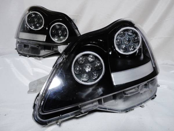 ゼロクラウン 18 CCFL イカリング W バルカン HID ヘッドライト(ヘッド