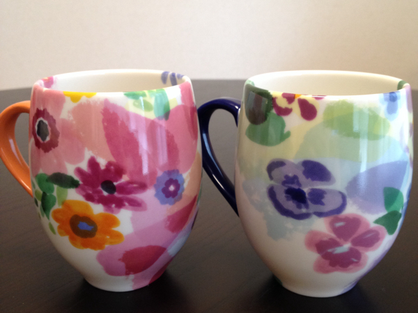 フランフラン Francfranc花柄ペアマグカップ Francfranc フランフラン 売買されたオークション情報 Yahooの商品情報をアーカイブ公開 オークファン Aucfan Com