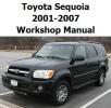 トヨタ　セコイア　2001-2007　　★英語　整備書