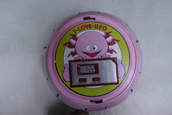 日清 焼きそばUFO 懸賞当選品 ダンシングウーパー 目覚まし時計