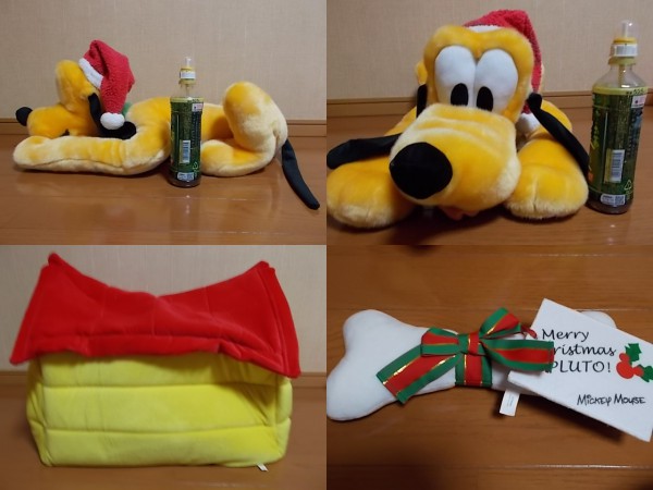 700個限定 プルートのクリスマス 犬小屋と大きなぬいぐるみ プルート 売買されたオークション情報 Yahooの商品情報をアーカイブ公開 オークファン Aucfan Com