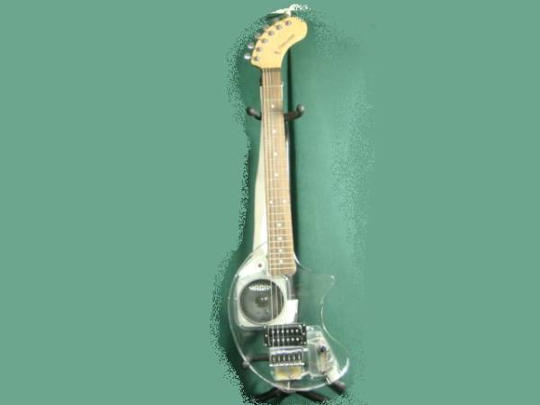 FERNANDES Zo-3 エレキギター クリア アクリルボディー 美品