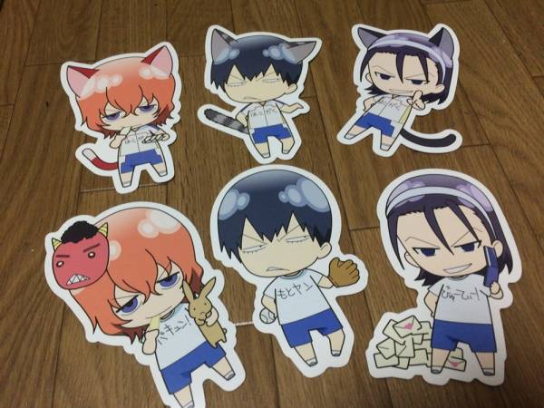 弱虫ペダル ナンジャ ポストカード　荒北 新開 東堂　即決送料込_1