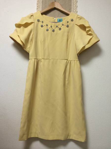 美品リッチミーニューヨーク★RiccimieNY　ワンピースビジュー