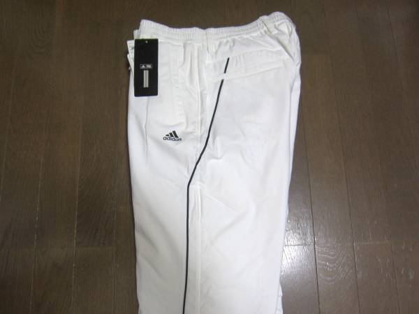 ◆adidas　アディダス　ウォームパンツ　ホワイト　Ｌ　新品◆