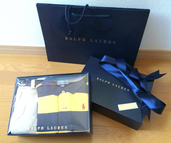 ラルフローレン☆ギフト ポロシャツ＆チノパンセット　定価9504