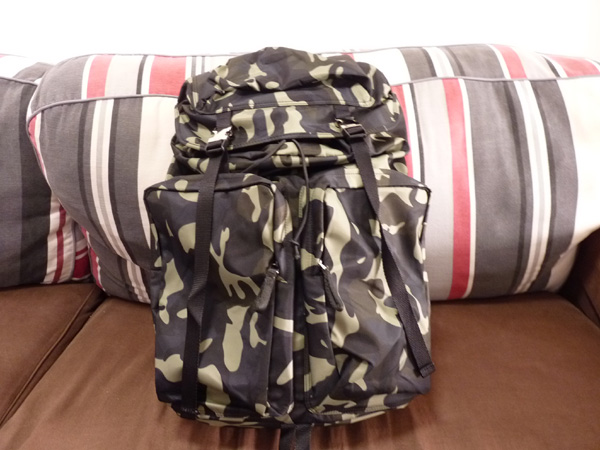 PRADA プラダ バックパック カモ 