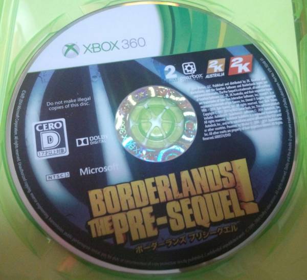 Xbox360 ボーダーランズ プリシークエル Dlc付 アクション 売買されたオークション情報 Yahooの商品情報をアーカイブ公開 オークファン Aucfan Com