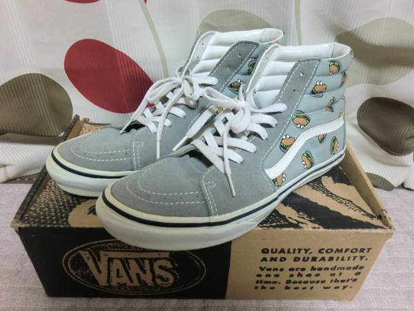 アンダーカバー×VANS SK8-HIハンバーガー柄US11】スニーカー(29.0cm 